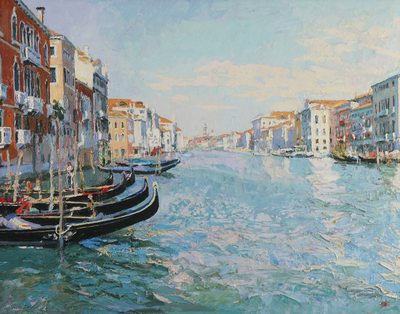 Венеция - картина маслом