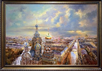 Church of the Saviour on the Spilled Blood - oil painting